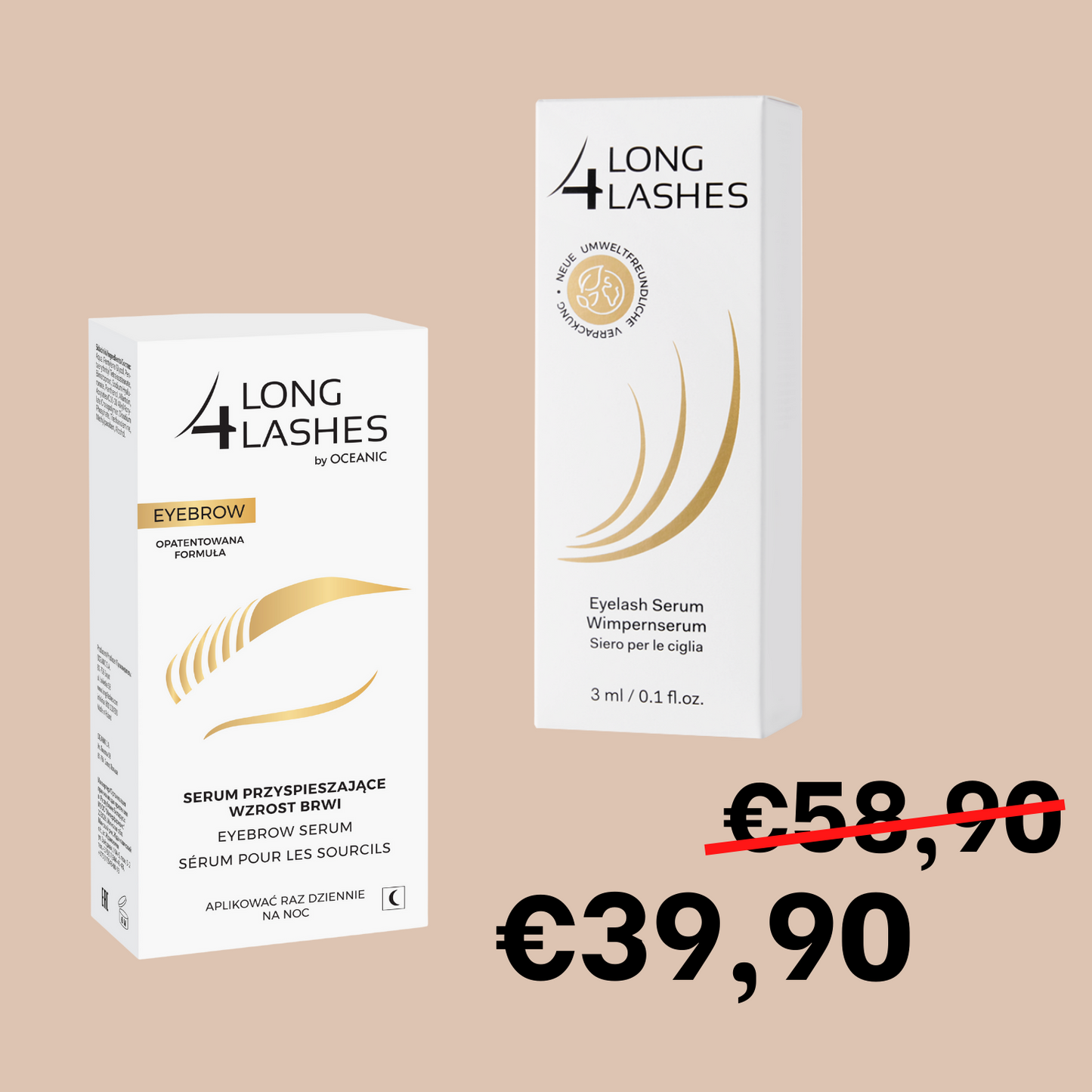 Intensive Eyelash Regrowth Serum 3ml